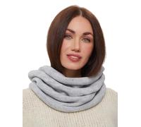 Onvavient Bufanda de invierno para mujer, bufanda para el cuello, bufanda gruesa a prueba de viento, infinito, bufanda para el cuello para hombre, Gris,claro, Talla única