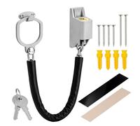 ONVAYA® Cadena de la manilla de la puerta con protección contra arañazos | Cadena de la puerta | Protección de la puerta | SIN perforar la puerta