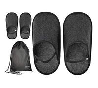 ONVAYA® Juego de Pantuflas de Fieltro con 2 tamaños: XL y XXL, Pantuflas de Museo, Pantuflas de cerraje, Cubiertas de Fieltro