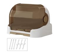 Onvenient - Estante de secado de biberones, caja de almacenamiento grande, organizador de suministros para bebés, funda para biberones, adecuado para organizadores de tetinas y tazas