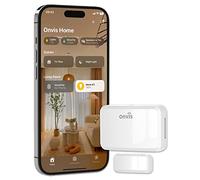 Onvis Sensores de Puertas y Ventanas Thread, Smart Sensor de Contacto Inteligente Inalámbrico para Sistema de Alarma y Domótica, Compatible con Apple HomeKit, No Requiere HUB (1 Unidad)