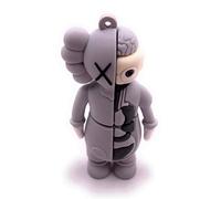 Onwomania Anatomy Male Organ Grey USB Stick Unidad Flash USB Memory Stick 64GB USB 2.0