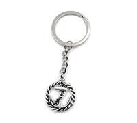 Onwomania - "Ancla con cuerda Llavero: amuleto de la suerte de metal ideal como regalo, por ejemplo, para el mejor amigo, el mejor amigo, mamá, para hombres, mujeres y niños