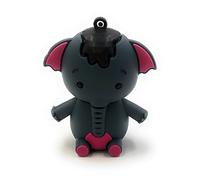 Onwomania Elefante Zoo Animal en Azul Funny USB Stick 16 GB USB 3.0 Memory Stick Soporte de Datos
