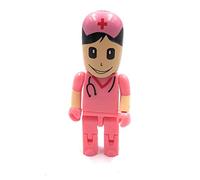 Onwomania Enfermera Doctor Cirujano Doctor Rosa Divertido USB Stick 32GB USB 2.0 Memory Stick Disk