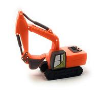 Onwomania Excavadora vehículo de Obra Orange Funny USB Stick 16 GB USB 2.0 Soporte de Datos de Memoria USB