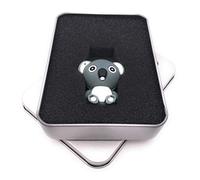 Onwomania Koala Oso Lindo Animal Gris Memoria USB Stick en Caja de Regalo de ALU 16 GB USB 3.0