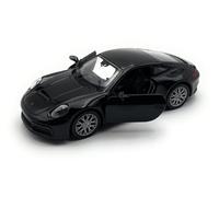 Onwomania Modelo de Coche Compatible con 911 992 Sortwagen 1:34-39 Coche Negro Vehículo en Miniatura