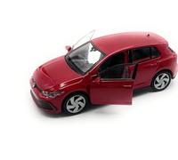 Onwomania Modelo de Coche Compatible con Golf 8 l GTI 1:34-39 Coche Rojo vehículo en Miniatura