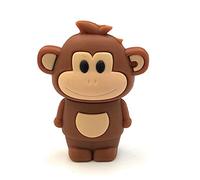 Onwomania Monkey in Brown Monkey Funny USB Stick 16 GB USB 2.0 Soporte de Datos
