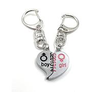 Onwomania - Niño, niña, amor, corazón- Amuleto de la suerte ideal como regalo, por ejemplo, para el mejor amigo, el mejor amigo, mamá - Para hombres, mujeres y niños