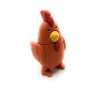 Onwomania Pato Pollo Granja Permanente Naranja Divertido USB Stick 8GB USB 3.0 Memory Stick Disco