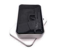 Onwomania Pistola en Pistola Negra PVC. Memoria USB Stick en Caja de Regalo de ALU 8 GB USB 3.0