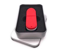 Onwomania Skateboard Skate Board Red Memoria USB Stick en Caja de Regalo de ALU 8 GB USB 2.0