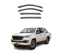 ONWZCJDI Deflectores de Viento,molduras de Ventanas,Protectores contra La Lluvia y el Humo,para Foton Tunland G7 Pickup 2019+,Accesorios para Automóviles,4piezas