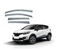 ONWZCJDI Deflectores de Viento,molduras de Ventanas,Protectores contra La Lluvia y el Humo,para Renault CAPTUR/Kaptur 2015-2019+,Accesorios para Automóviles,4piezas,2015-2018