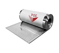 Onxyrbyte Chapa Perforada,Placa Perforada AnticaíDas,304 Inoxidable Acero Perforada Chapa,Placa De PerforacióN De Valla De Seguridad AnticaíDa Y Ant,FáCil De Instalar,para Balcones