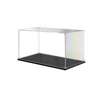 Onxyrbyte Vitrina De AcríLico Transparente,Vitrina De AcríLico,Vitrina Expositora Impermeable,Vitrinas para Colecciones,Apilable,Prueba De Polvo,para Figuras De AccióN,Coleccionables