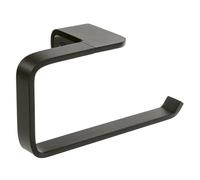 Onyx Toallero de anilla (Ancho: 18,5 cm, Negro, Mate)