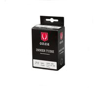 ONZA Tires Onza - Cámara de Aire (27,5 x 2,10 - 2,60 SA3 | Made in Europe 0,9 mm, válvula FV47 mm, 54 |66-584, 210 g, Adulto, Unisex, Negro, 27,5 x 2,10 - 2,60