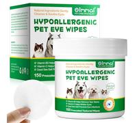 Onznoz Toallitas para Los Ojos para Perro 150Pcs, Eliminar Las Lágrimas, para Perros Y Gatos, Toallitas con Textura para Los Ojos del Perro, Previene Infecciones Oculares, Toallitas Biodegradables