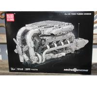 Oo Mould King 10168 V8 Cilindro Motor Tecnología Klemmbaustein 2899 Pzs. Nuevo