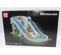 Oo Mould King 11021 Kingland Tobogán de Agua Diversiones Klemmbausteine 2068
