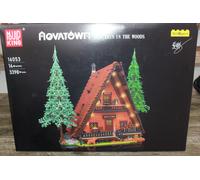 Oo Mould King 16053 Cabaña Forest Lodge Navidades Klemmbausteine 3398 Unidades