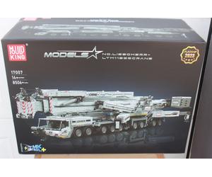 Oo Mould King 17007 Grúa Móvil Blanco Grúa 11200 Klemmsteine 8506 Pzs. Nuevo