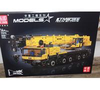 OO Mould King 17073 Grúa LTM 1100 Amarilla 5 ejes 3218 Piezas Bloques