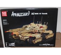 OO Mould King 20011 MK II Tanque Panzer Bloques 3445 Pcs Militar NUEVO OVP