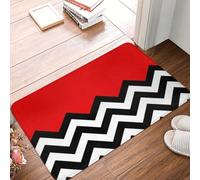 OOAHJEID Alfombra de baño Cuadrada Twin Peaks, Alfombra de Cocina, Alfombra de balcón, decoración del hogar