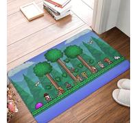 OOAHJEID Alfombrilla de baño Meme Terraria Indie Game Felpudo Alfombra de Cocina Alfombra de Exterior Decoración del hogar