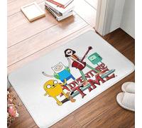 OOAHJEID Felpudo Alfombra Antideslizante de Hora de Aventuras: Marceline, Finn, Jake y BMO