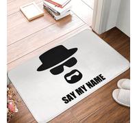 OOAHJEID Felpudo Antideslizante Breaking Bad Alfombra de Cocina Alfombra de Suelo Walter White Alfombra de Bienvenida Alfombra Decorativa para Dormitorio