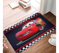 OOAHJEID Felpudo de Entrada para Puerta de Coche de Pixar Cars, para Exteriores, baño, Cocina, Dormitorio