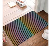 OOAHJEID Felpudo Tapete Antideslizante Lavable Carlos Cruz Diez Venezuela