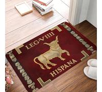 OOAXBEED Alfombra de baño Romana estándar de la novena legión española Vexillum de Legio IX Hispana, Alfombra de Cocina, Alfombra para Exteriores, decoración del hogar