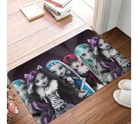 OOAXBEED Alfombra de Dormitorio para muñecas Monster High Draculaura, Alfombra Reel Drama para Sala de Estar, Alfombra para balcón, decoración del hogar