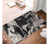 OOAXBEED España Pablo Picasso Guernica Felpudo Antideslizante Alfombra de Baño Cocina Inodoro Suelo Puerta Entrada Alfombra-24x36 Inch