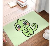 OOAXBEED Felpudo Antideslizante con diseño de Arte Kawaii, Bonito y antidesgaste, para Cocina, Entrada, casa, balcón
