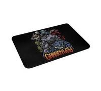 OOAXBEED Felpudo Antideslizante con diseño de Criaturas de Piedra guardianas por la Noche, Estilo Vintage de fantasía, para la Entrada de la Cocina, el hogar y la Sala de Estar.