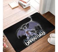 OOAXBEED Felpudo Antideslizante con diseño de Criaturas fantásticas de Guardian Night Stone para la Entrada de la Cocina, el hogar y la Sala de Estar.
