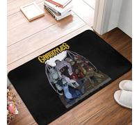 OOAXBEED Felpudo Antideslizante con diseño de Criaturas fantásticas de Night Guardian, Estilo Vintage, para Cocina, Entrada, balcón, etc.