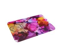 OOAXBEED Felpudo Antideslizante con diseño de Historia de Amor (Arte Alegre), Resistente al Polvo, para la Entrada de la Cocina, el Dormitorio y el hogar.