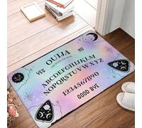 OOAXBEED Felpudo Antideslizante con diseño de Tablero de Ouija, brujería, adivinación y Halloween, para Cocina, Entrada, hogar, Dormitorio