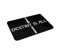 OOAXBEED Felpudo Antideslizante El último Reino, El Destino es Todo, para Cocina, Entrada, hogar, balcón
