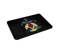 OOAXBEED Felpudo Antideslizante Klingon Heart of Virtue, para Cocina, Entrada, hogar, Dormitorio