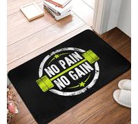 OOAXBEED Felpudo Antideslizante Sin Dolor no Hay Ganancia para Entrada, baño, Cocina, Suelo, Culturismo, Fitness, Gimnasio, jardín.-20x32 Inch