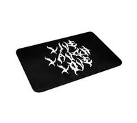 OOAXBEED Felpudo Antideslizante Vive, ríe, ama, antidesgaste, para Cocina, Entrada, hogar, Dormitorio